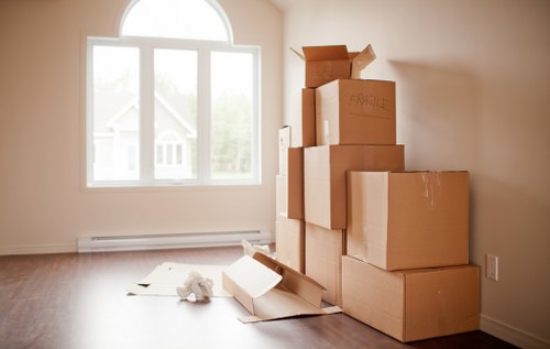 Charity donation and reuse partnership for storage items