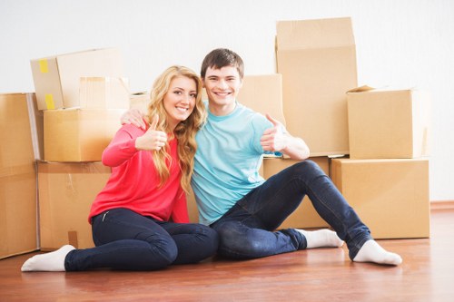 Customer reviewing liability and insurance terms for storage